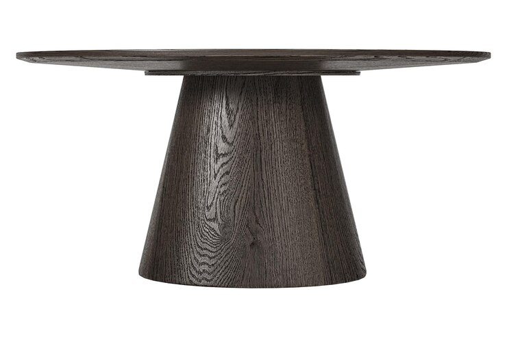 PSD mesa moderna de estilo escandinavo de madera marrón aislada sobre un fondo blanco colección de muebles