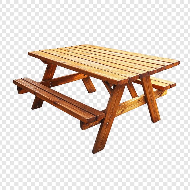 Mesa de picnic de madera