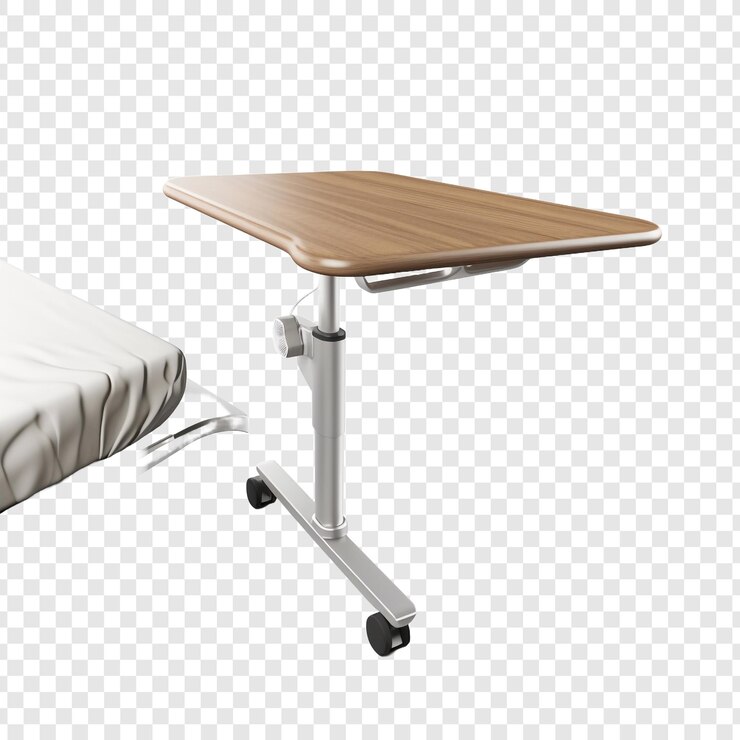 PSD mesa sobre la cama