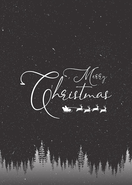 Un message d'espoir de joyeux Noël pour les médias sociaux
