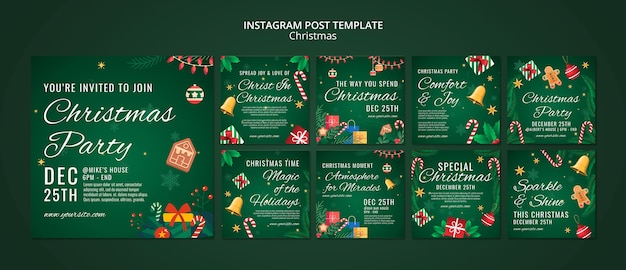 Messages Instagram de célébration de Noël