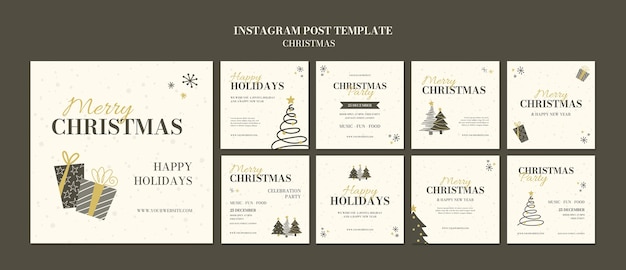 Messages Instagram De Célébration De Noël