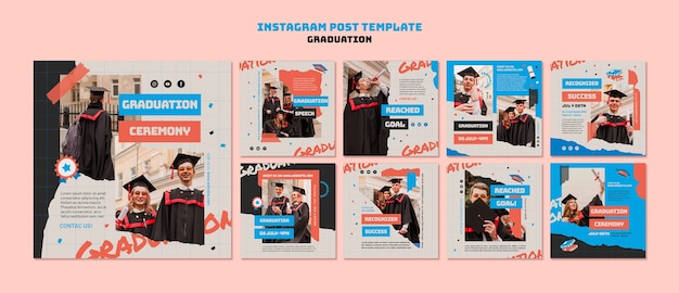 PSD messages instagram de la cérémonie de remise des diplômes