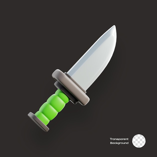 Messer 3D-Symbol