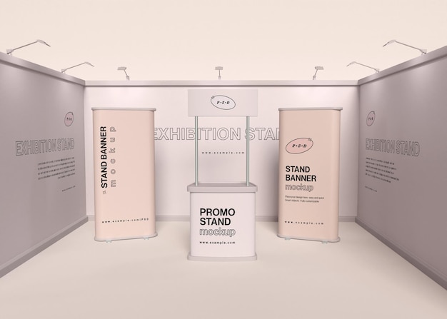 Messestand Mockup