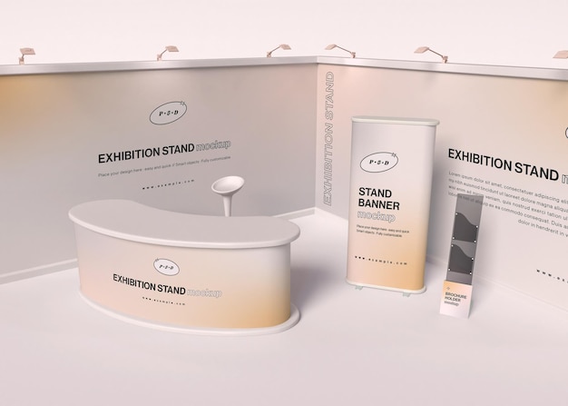 Messestand mockup