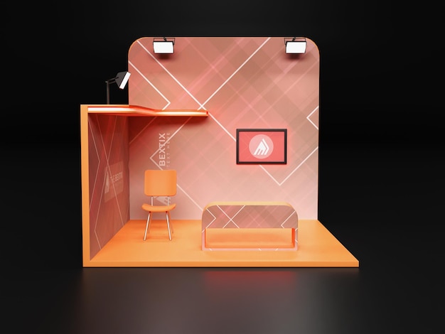 Messestand Stand Mock-up