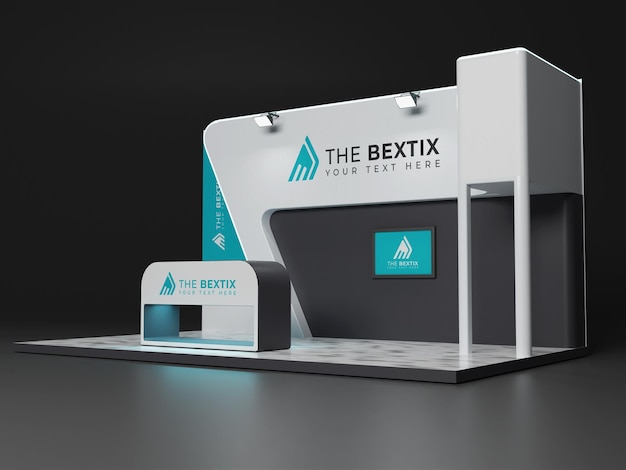 Messestand stand mock-up