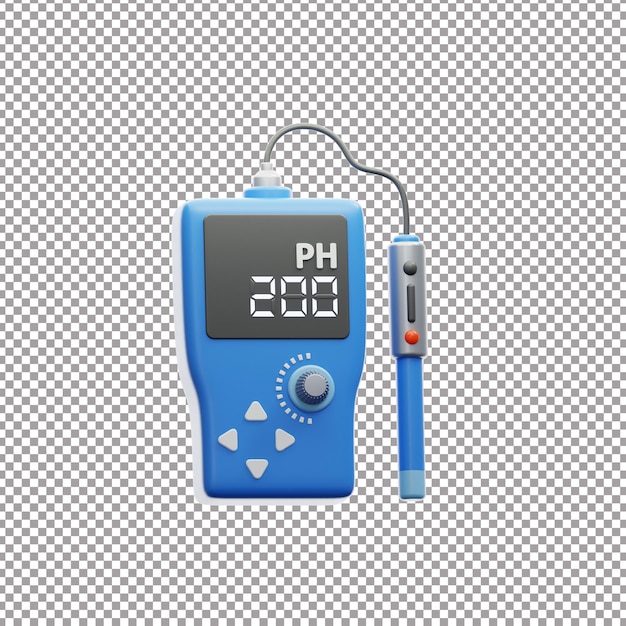 mesure de température 3d rendu