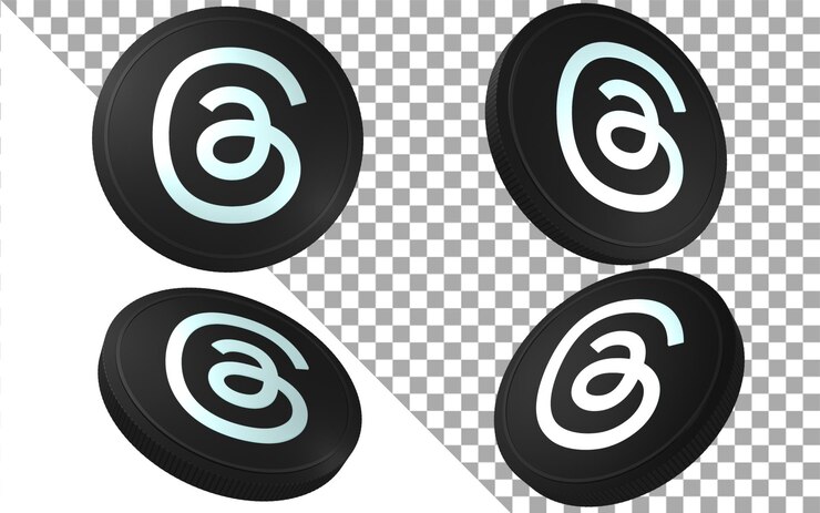 Meta tópicos de mídia social ícone de renderização 3D logotipo instagram