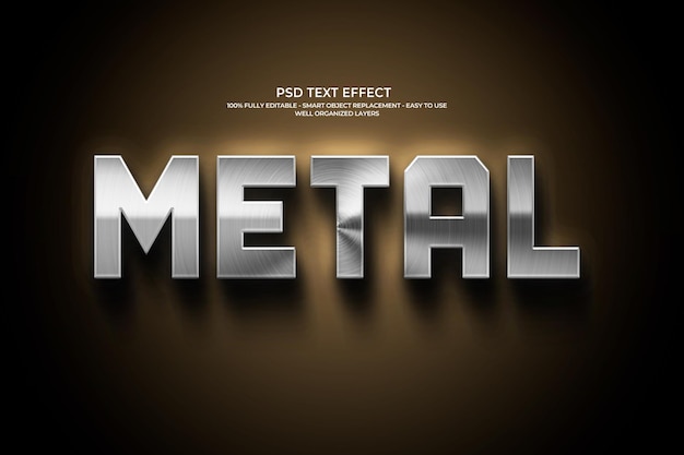 Metal Text Effect