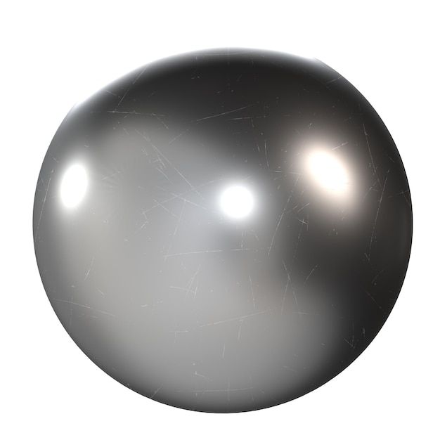 Metallgeometrische Abstrakte 3D-Objekt StahlformTextiert