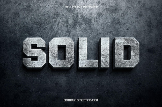 Metallic Text Effect