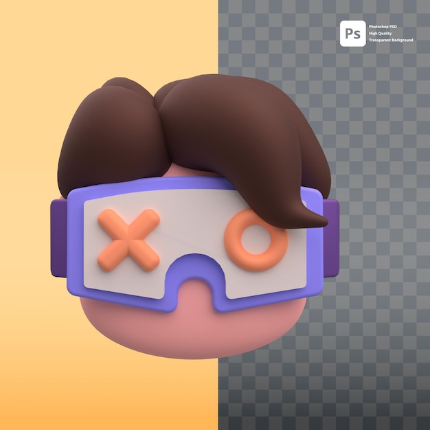 Metaverse vr y ar en renderizado 3d para presentación web de activos gráficos u otros