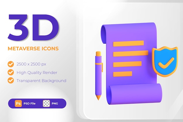 Metaverso 3D per Smart Contract 3D