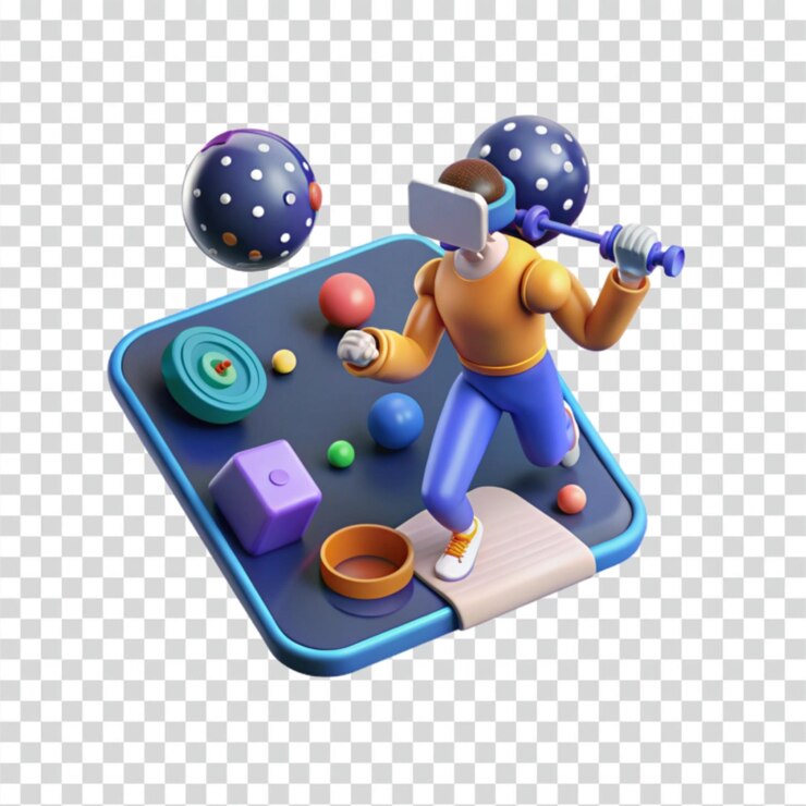PSD el metaverso de los juegos de realidad virtual