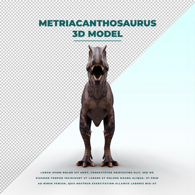 PSD metriacanthosaurus