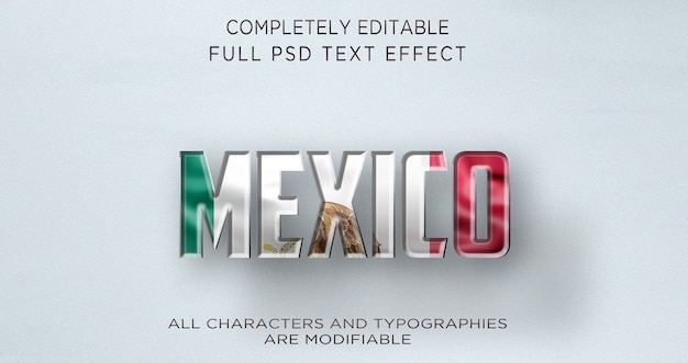 MÉXICO TEXTO Efecto