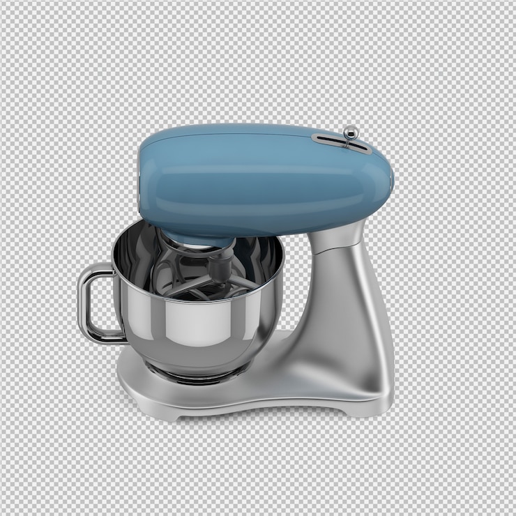 PSD mezclador isométrico 3d aislado render
