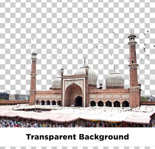 La mezquita de Jama en Delhi