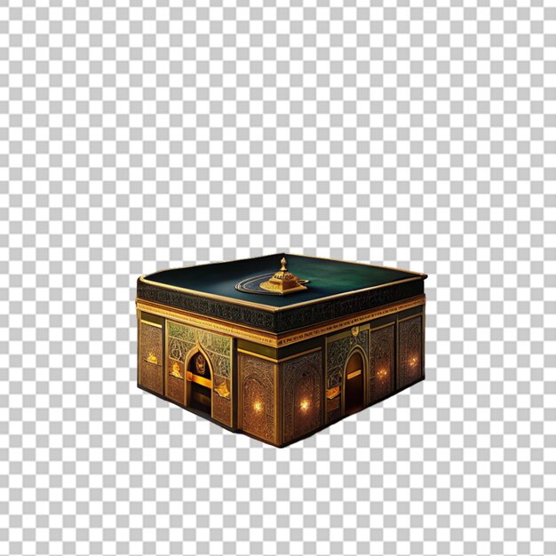 PSD la mezquita de kaaba islámica 3d