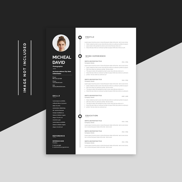 PSD micheal resume