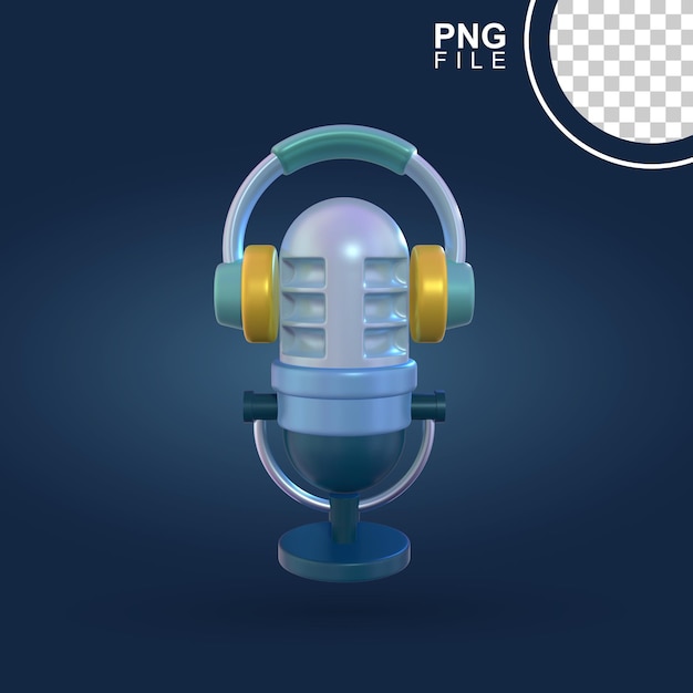 Micrófono y auriculares 3D