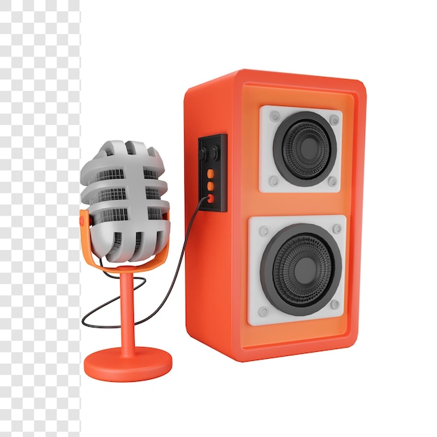 PSD microphone 3d et haut-parleur