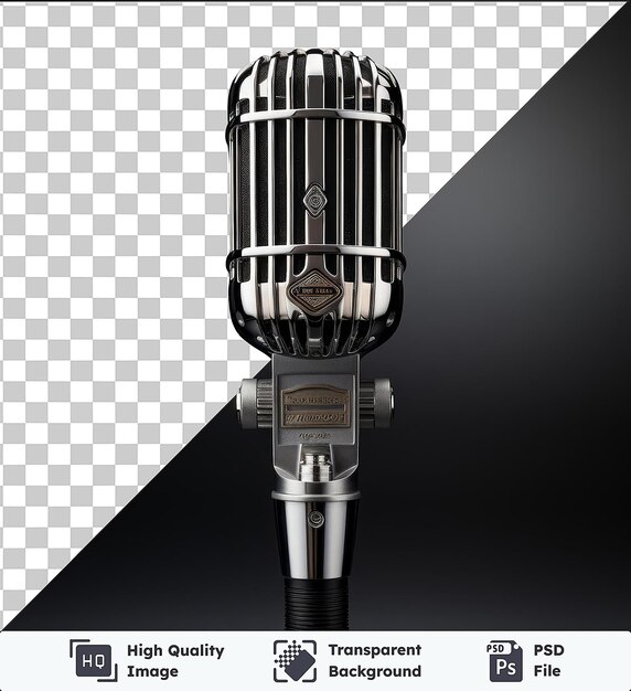 Microphone De Chanteur D'opéra De Haute Qualité Psd Transparent Photographique Réaliste