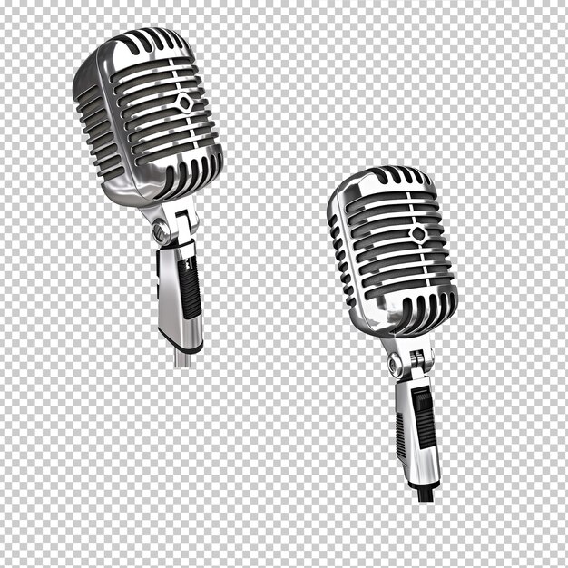 PSD le microphone png est transparent