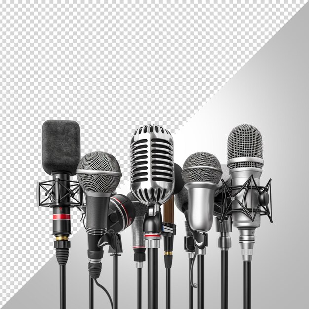 PSD microphones et enregistreurs pour le journalisme