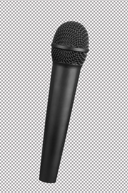 microphones isolated on white background