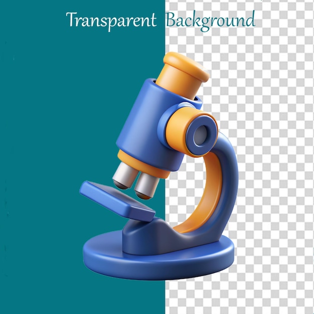 PSD un microscope 3d sur transparent