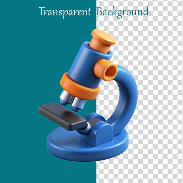 PSD un microscope 3d sur transparent