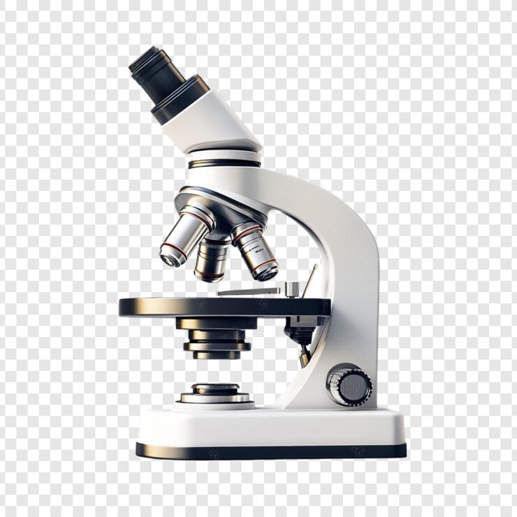 PSD microscope blanc moderne outil scientifique équipement de laboratoire technologie de recherche
