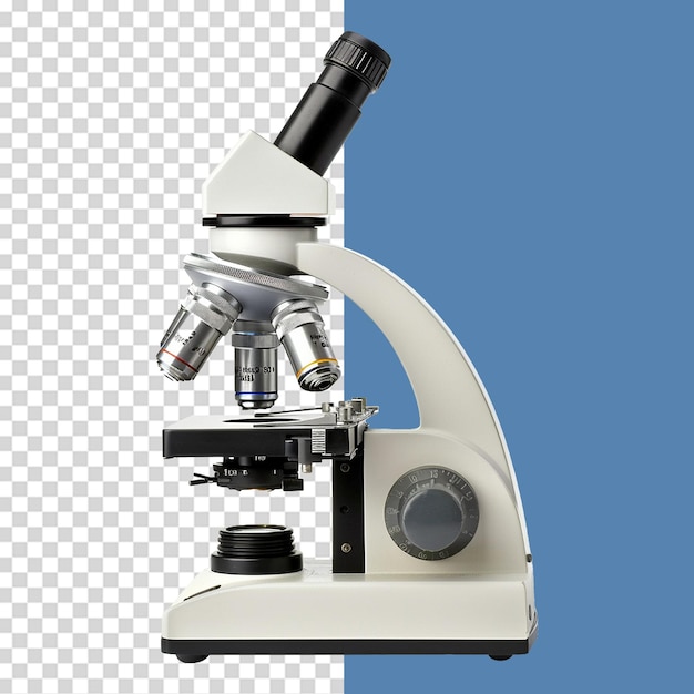 Microscopio isolato su sfondo trasparente png