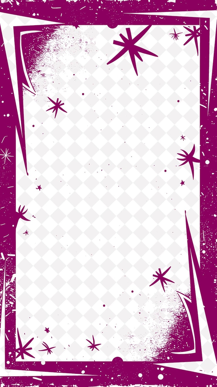 PSD mid century frame border com retro e kitschy texture feat creative png abstract designs