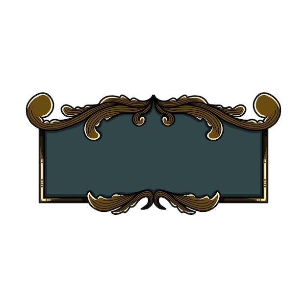 MIDDLE BROWN FRAME