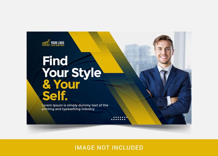 Mídia social de banner dinâmico do youtube na moda ou modelo de feed de postagem do instagram