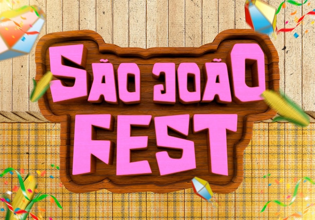 PSD mídia social festa junina no brasil sao joao modelo