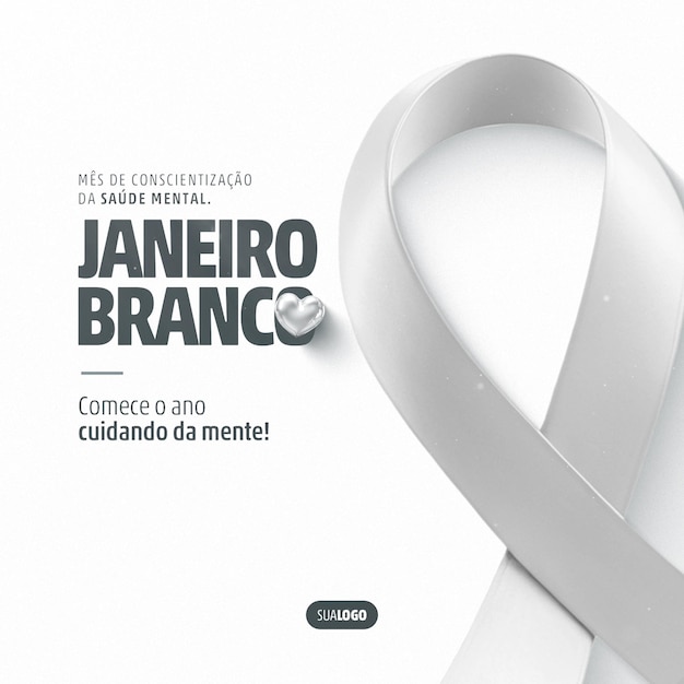 Mídia social janeiro branco comece o ano cuidando da mente