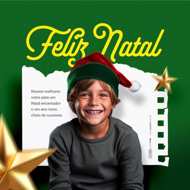 PSD mídias sociais para o natal