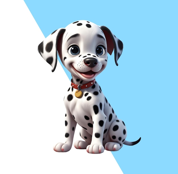 PSD mignon chiot dalmatien