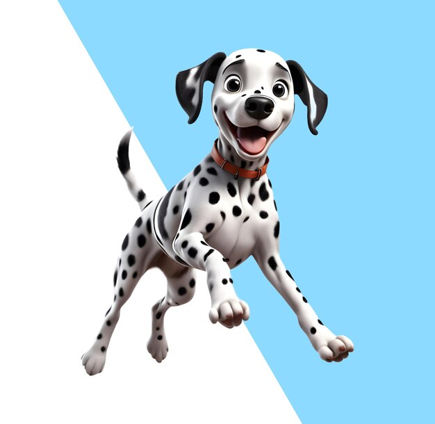 PSD mignon chiot dalmatien