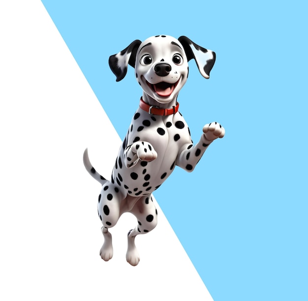 PSD mignon chiot dalmatien