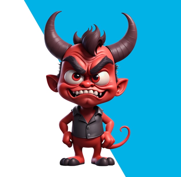 Mignon Démon Diable 3d