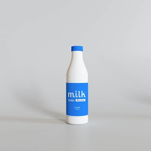 Milchflaschenmodell Premium Psd