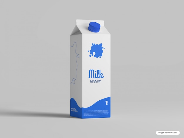 Milchkarton-Modell