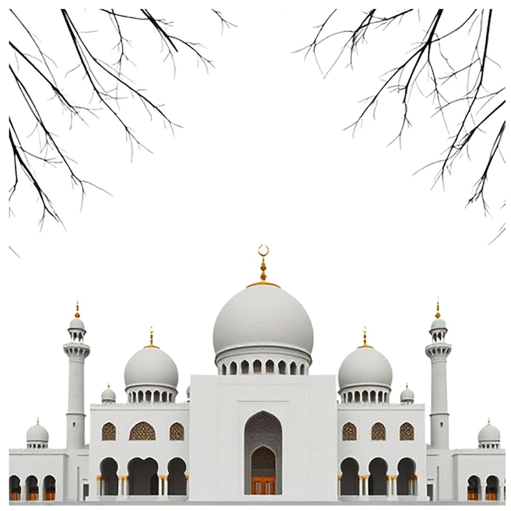 PSD minar de la mezquita png