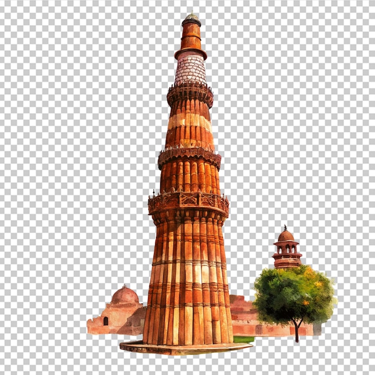 PSD el minarete de qutab